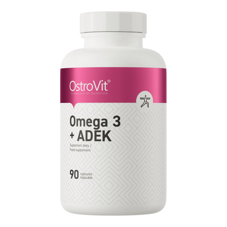 OSTROVIT OMEGA 3 + ADEK 90 kaps