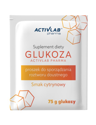 ACTIVLAB PHARMA GLUKOZA 76,5 g cytryna