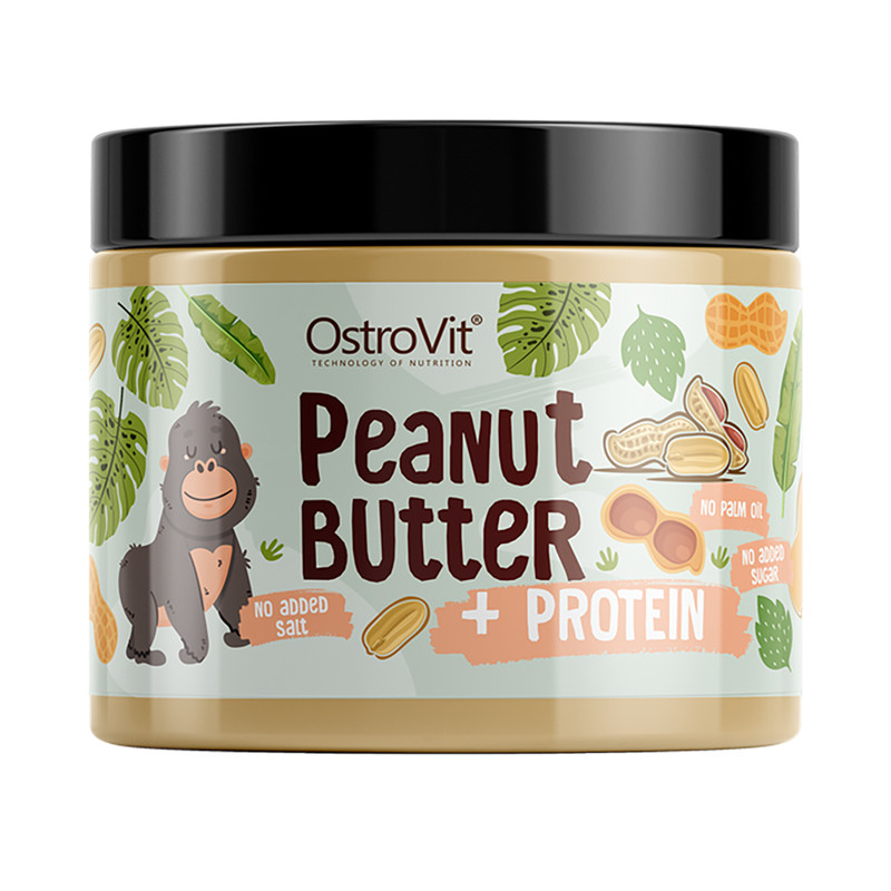 OSTROVIT PEANUT + PROTEIN BUTTER 500 g OSTROVIT PEANUT + PROTEIN BUTTER 500 g