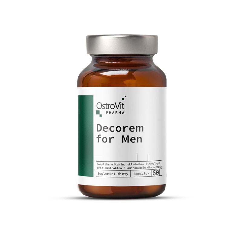 OSTROVIT PHARMA DECOREM FOR MEN 60kaps OSTROVIT PHARMA DECOREM FOR MEN 60kaps