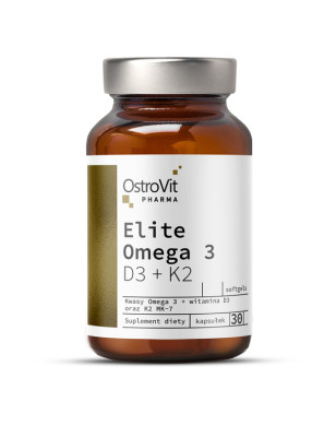 OSTROVIT PHARMA ELITE OMEGA3 D3+K2- 30kaps