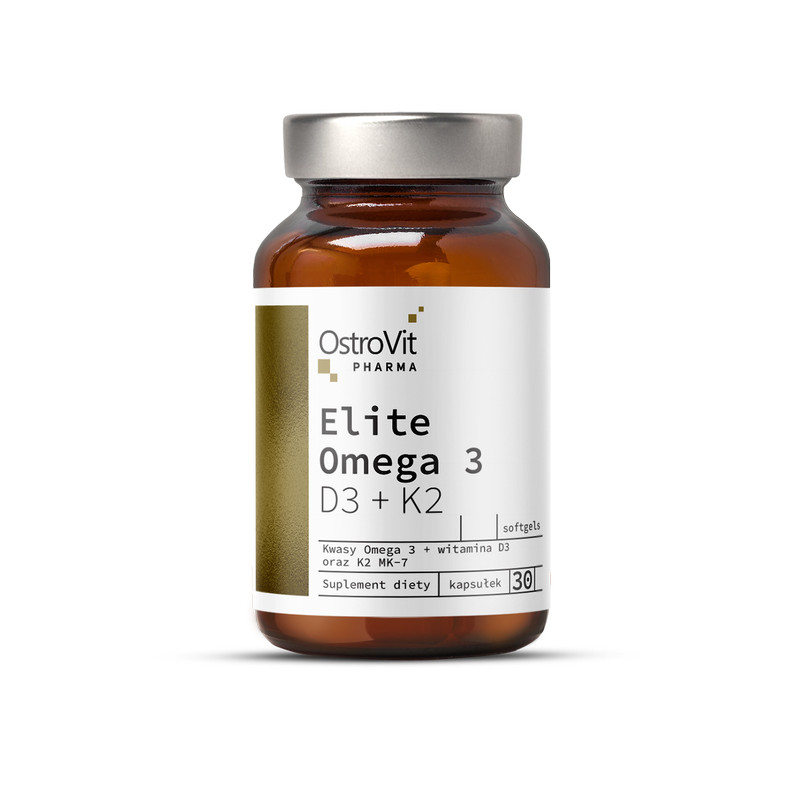 OSTROVIT PHARMA ELITE OMEGA3 D3+K2- 30kaps