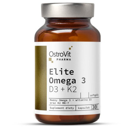 OSTROVIT PHARMA ELITE OMEGA3 D3+K2- 30kaps