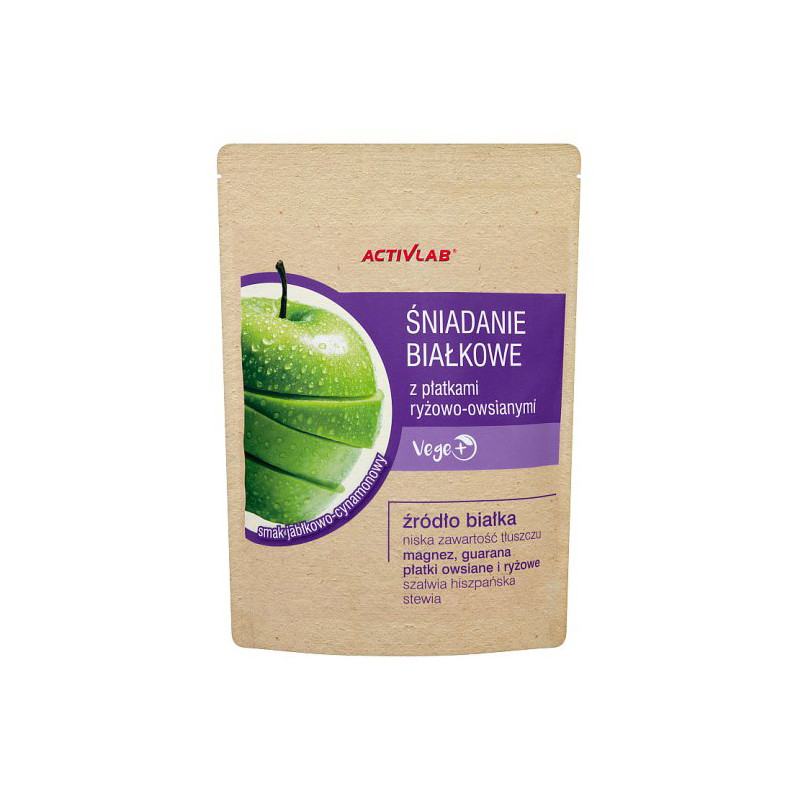 ACTIVLAB GREEN Protein Breakfast 750g jabł-cynamon ACTIVLAB GREEN Protein Breakfast 750g jabł-cynamon