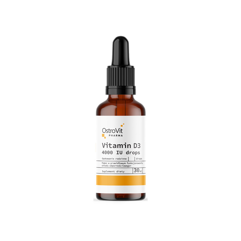 OSTROVIT PHARMA VITAMIN D3 4000 IU drops - 30ml