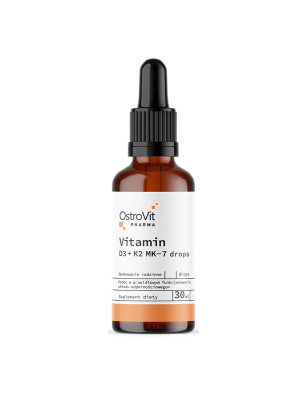 OSTROVIT PHARMA VITAMIN D3+K2MK-7 drops - 30ml