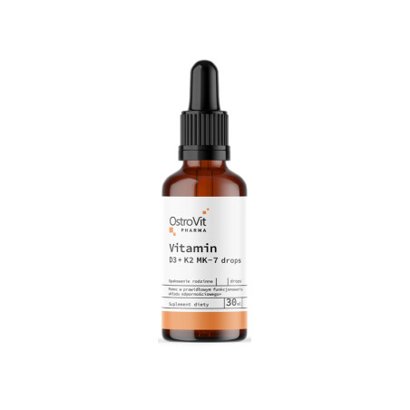 OSTROVIT PHARMA VITAMIN D3+K2MK-7 drops - 30ml