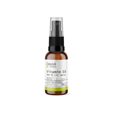 OSTROVIT PHARMA VITAMIN D3 400 IU Baby spray 30ml