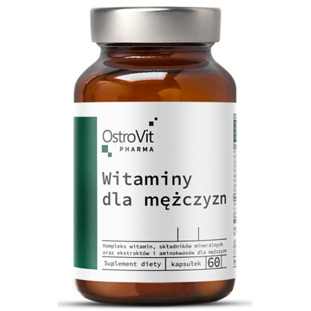 OSTROVIT PHARMA WITAMINY DLA MĘŻCZYZN 60kaps