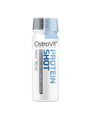 OSTROVIT PROTEIN SHOT 80 ml strawberry & wild stra