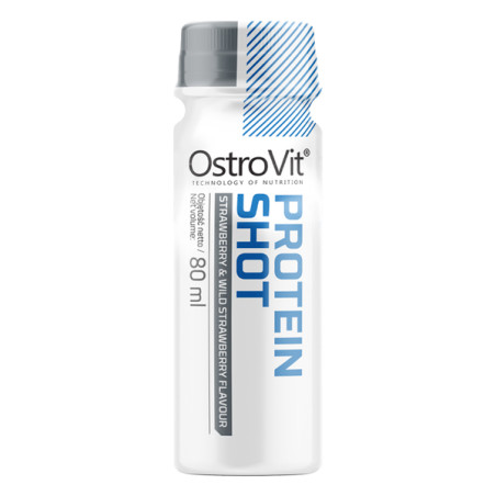 OSTROVIT PROTEIN SHOT 80 ml strawberry & wild stra