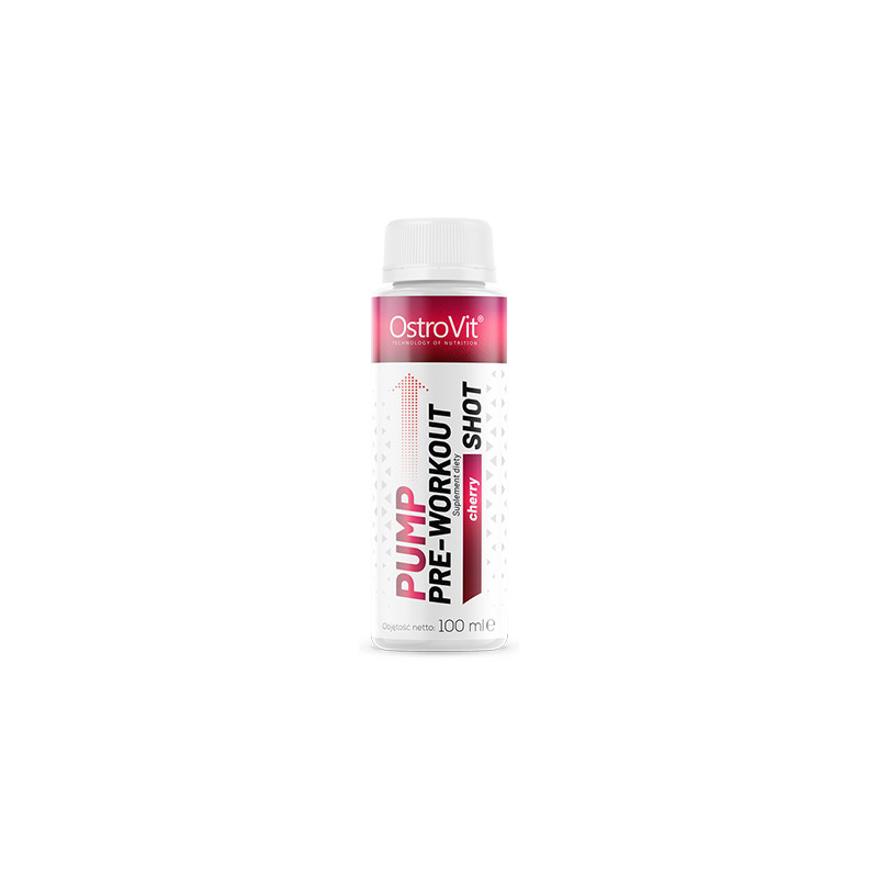 OSTROVIT PUMP PRE-WORKOUT 100ml cherry OSTROVIT PUMP PRE-WORKOUT 100ml cherry