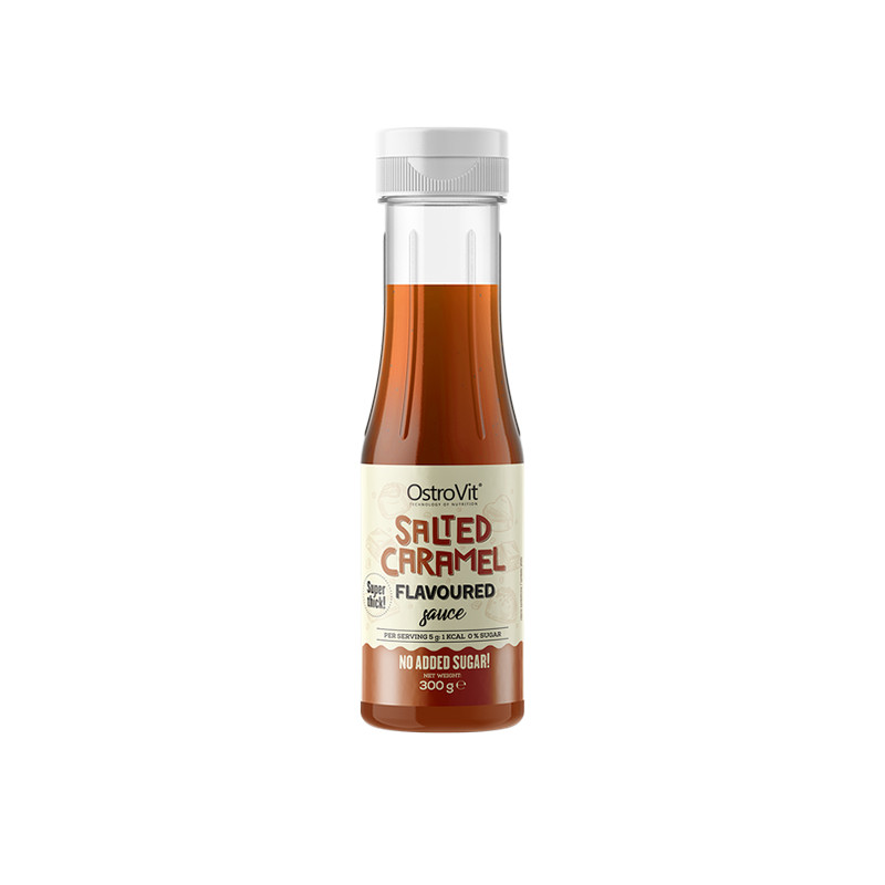 OSTROVIT SALTED CARAMEL FLAVOURED SAUCE 300g OSTROVIT SALTED CARAMEL FLAVOURED SAUCE 300g
