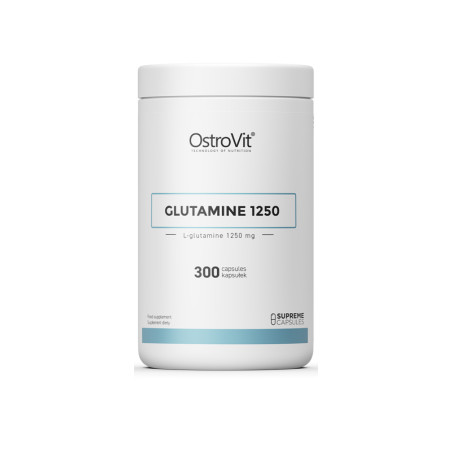 OSTROVIT SUPREME CAPSULES GLUTAMINE 1250mg-300kaps