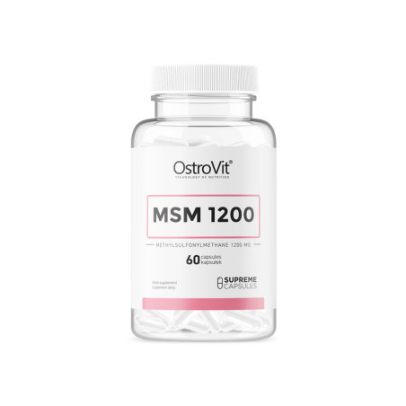 OSTROVIT SUPREME CAPSULES MSM 1200 - 60kaps