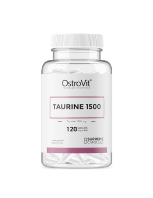 OSTROVIT SUPREME CAPSULES TAURINE 1500mg - 120kaps