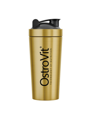 OSTROVIT SHAKER STEEL 750ml gold