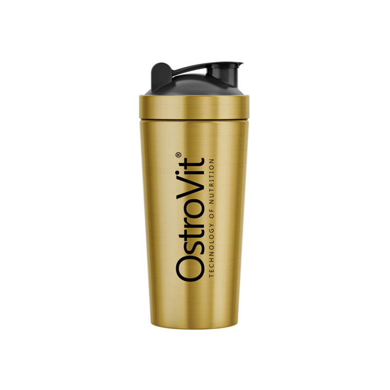 OSTROVIT SHAKER STEEL 750ml gold