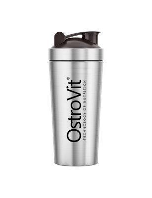 OSTROVIT SHAKER STEEL 750ml silver