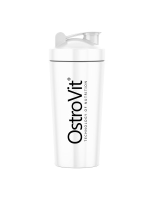OSTROVIT SHAKER STEEL 750ml white
