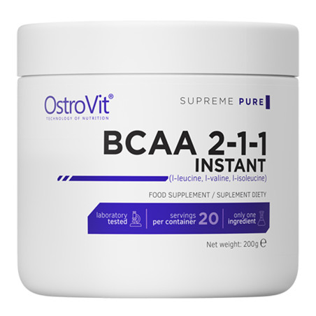 OSTROVIT SUPREME PURE BCAA 2-1-1 200g instant