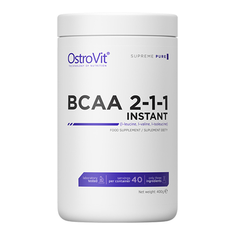 OSTROVIT SUPREME PURE BCAA 2-1-1 INSTANT 400g OSTROVIT SUPREME PURE BCAA 2-1-1 INSTANT 400g