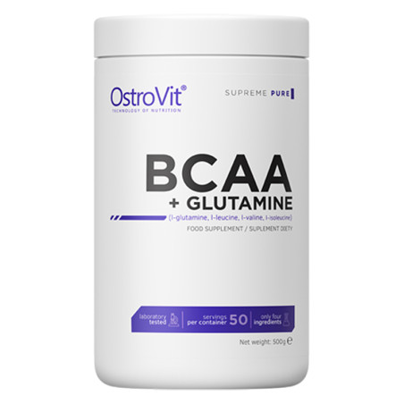 OSTROVIT SUPREME PURE BCAA + GLUTAMINA 500g 