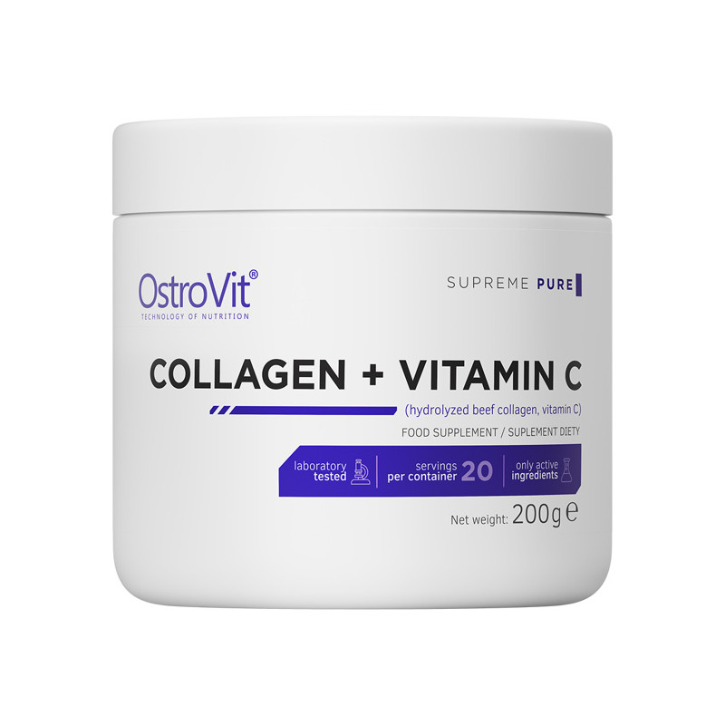 OSTROVIT SUPREME PURE COLLAGEN+VITAMIN C 200g OSTROVIT SUPREME PURE COLLAGEN+VITAMIN C 200g