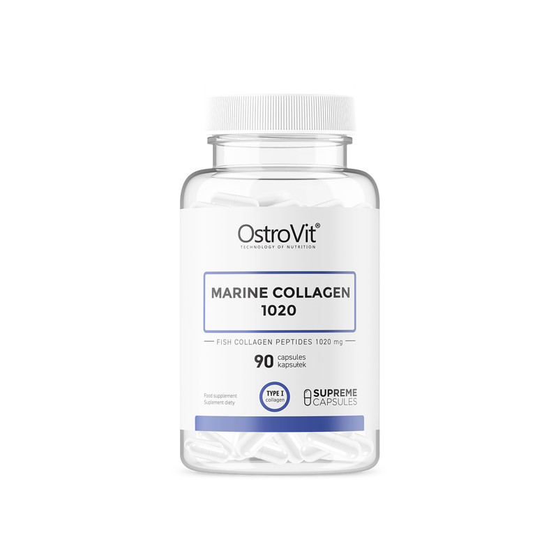 OSTROVIT SUPREME MARINE COLLAGEN 1020mg - 90kaps OSTROVIT SUPREME MARINE COLLAGEN 1020mg - 90kaps