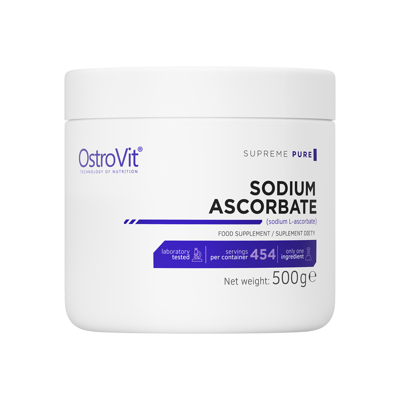 OSTROVIT SUPREME PURE SODIUM ASCORBATE 500g OSTROVIT SUPREME PURE SODIUM ASCORBATE 500g