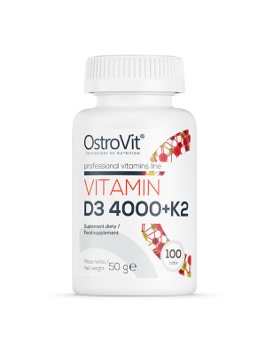 OSTROVIT VITAMIN D3 4000+K2 100tabl