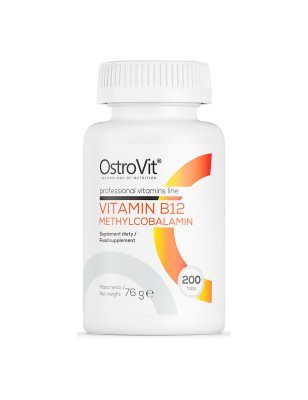 OSTROVIT VITAMIN B12 METHYLCOBALAMIN 200tabl