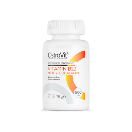 OSTROVIT VITAMIN B12 METHYLCOBALAMIN 200tabl