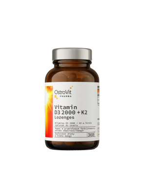 OSTROVIT PHARMA VITAMIN D3 2000+K2 360 tabl mango