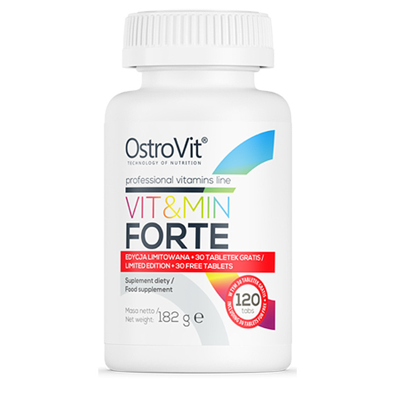 OSTROVIT VIT&MIN FORTE 120 tabl.  OSTROVIT VIT&MIN FORTE 120 tabl.