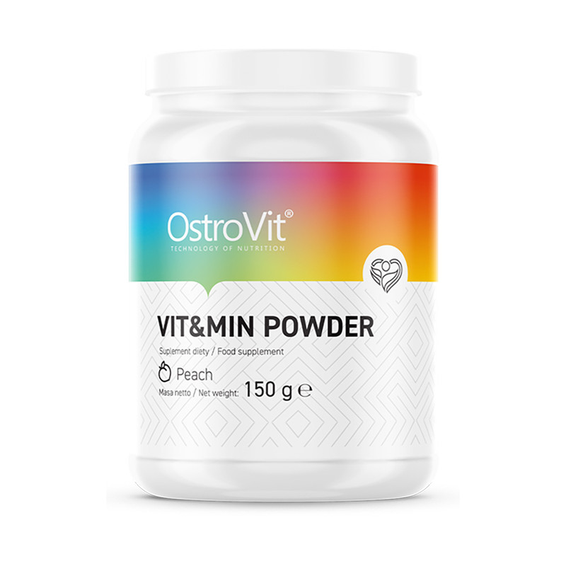 OSTROVIT VIT&MIN POWDER 150g peach OSTROVIT VIT&MIN POWDER 150g peach