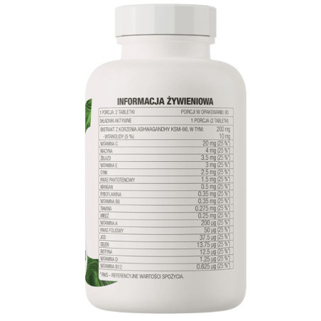 OSTROVIT VIT & MIN+Ashwagandha 120 tabl