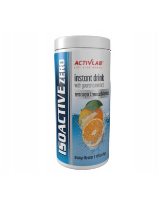 ACTIVLAB ISOACTIVE ZERO 225 g pomarańcza