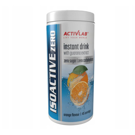 ACTIVLAB ISOACTIVE ZERO 225 g pomarańcza