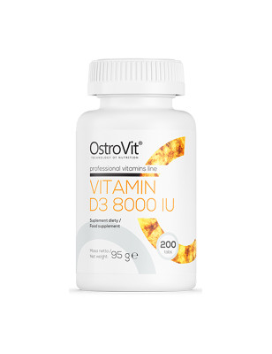 OSTROVIT WITAMINA D3 8000IU - 200tabl