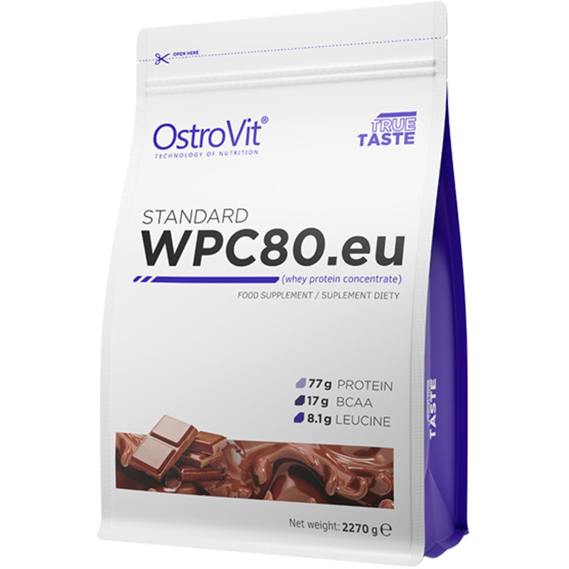 OSTROVIT WPC80.eu STANDARD 2270g chocolate OSTROVIT WPC80.eu STANDARD 2270g chocolate