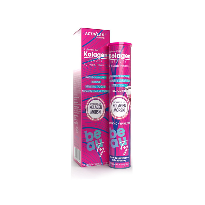ACTIVLAB PHARMA KOLAGEN BEAUTY 20tabl truskaw-raba ACTIVLAB PHARMA KOLAGEN BEAUTY 20tabl truskaw-raba