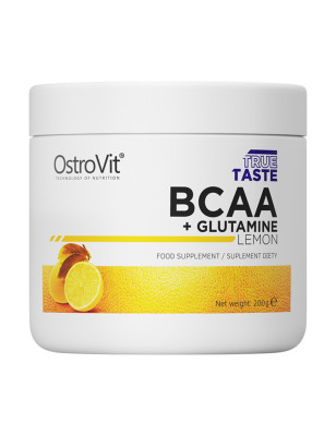 OSTROVIT BCAA + GLUTAMINA 200g lemon