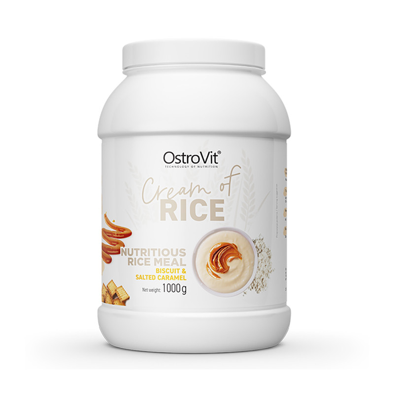 OSTROVIT CREAM OF RICE 1000 g biscuit salt caramel OSTROVIT CREAM OF RICE 1000 g biscuit salt caramel