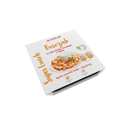 ACTIVLAB KURCZAK W SOSIE SŁ.- KW, Z RYŻEM - 300g
