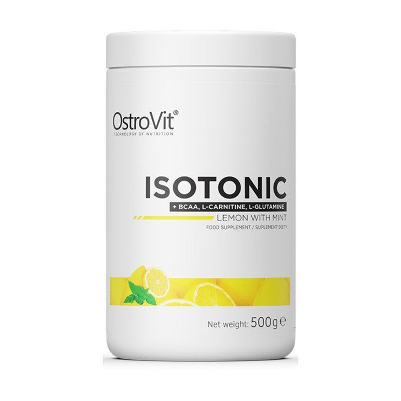 OSTROVIT ISOTONIC 500g cytryna z mięta OSTROVIT ISOTONIC 500g cytryna z mięta