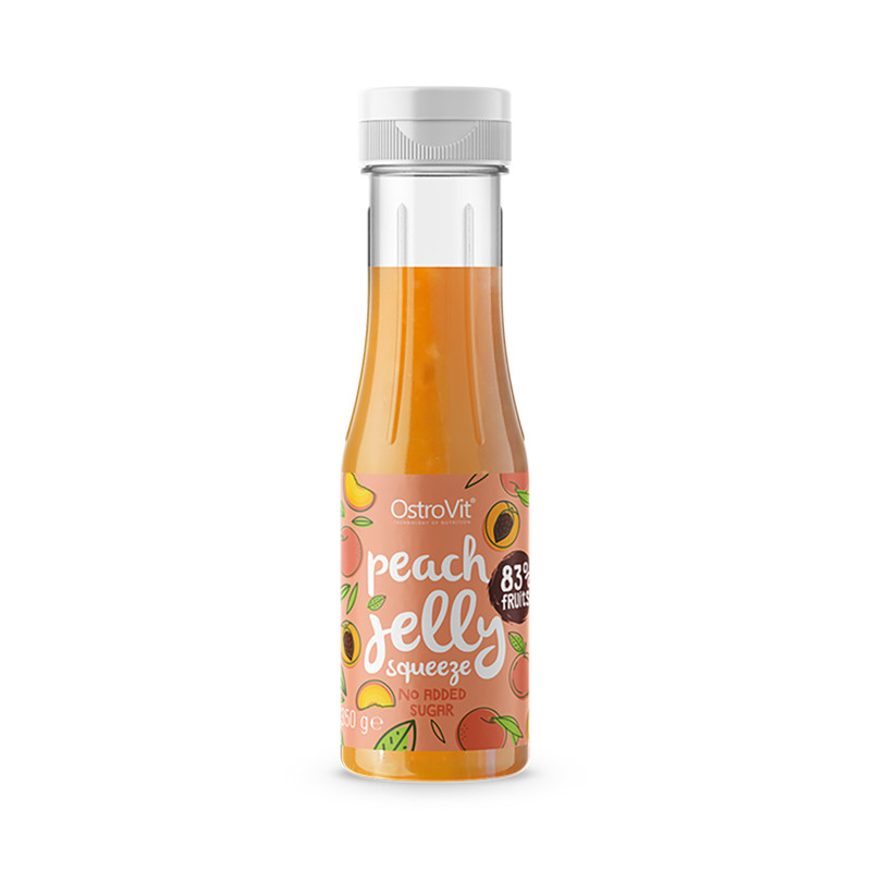 OSTROVIT PEACH JELLY SQUEZZE 350 g OSTROVIT PEACH JELLY SQUEZZE 350 g