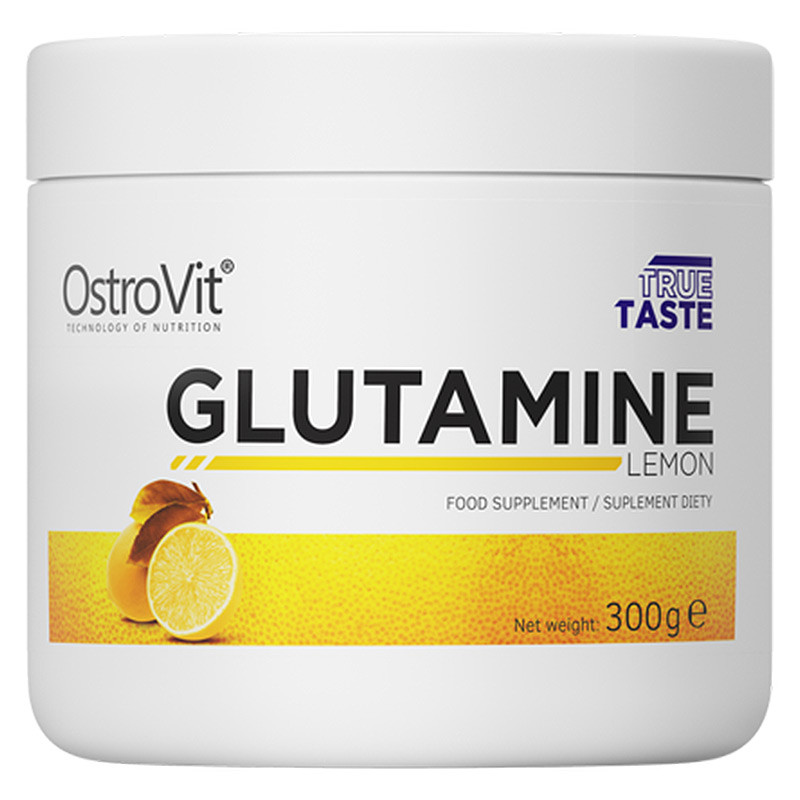 OSTROVIT L-GLUTAMINE 300g cytryna OSTROVIT L-GLUTAMINE 300g cytryna