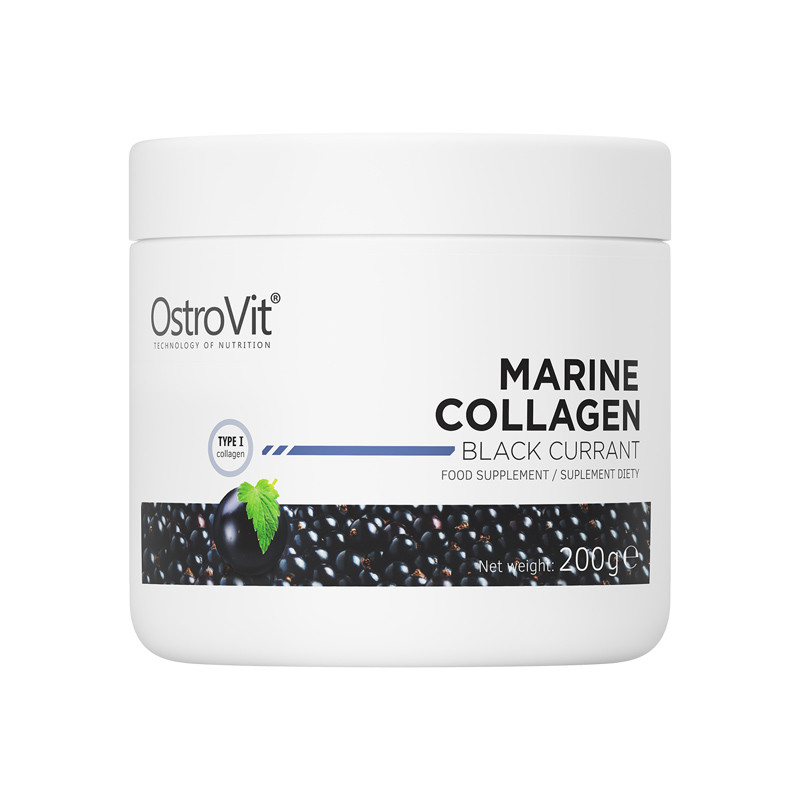 OSTROVIT MARINE COLLAGEN 200g BLACK CURRANT OSTROVIT MARINE COLLAGEN 200g BLACK CURRANT