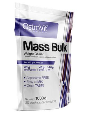 OSTROVIT MASS BULK 1000g white chocolate